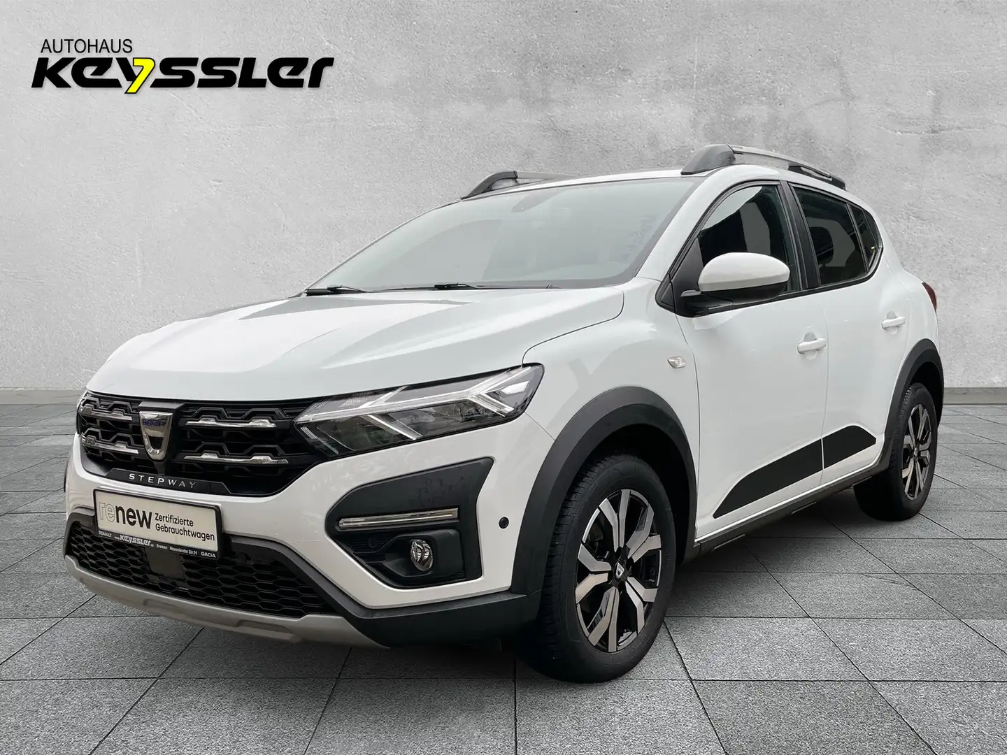 Dacia Sandero 1.0 TCe 90 Stepway Comfort Weiß - 1