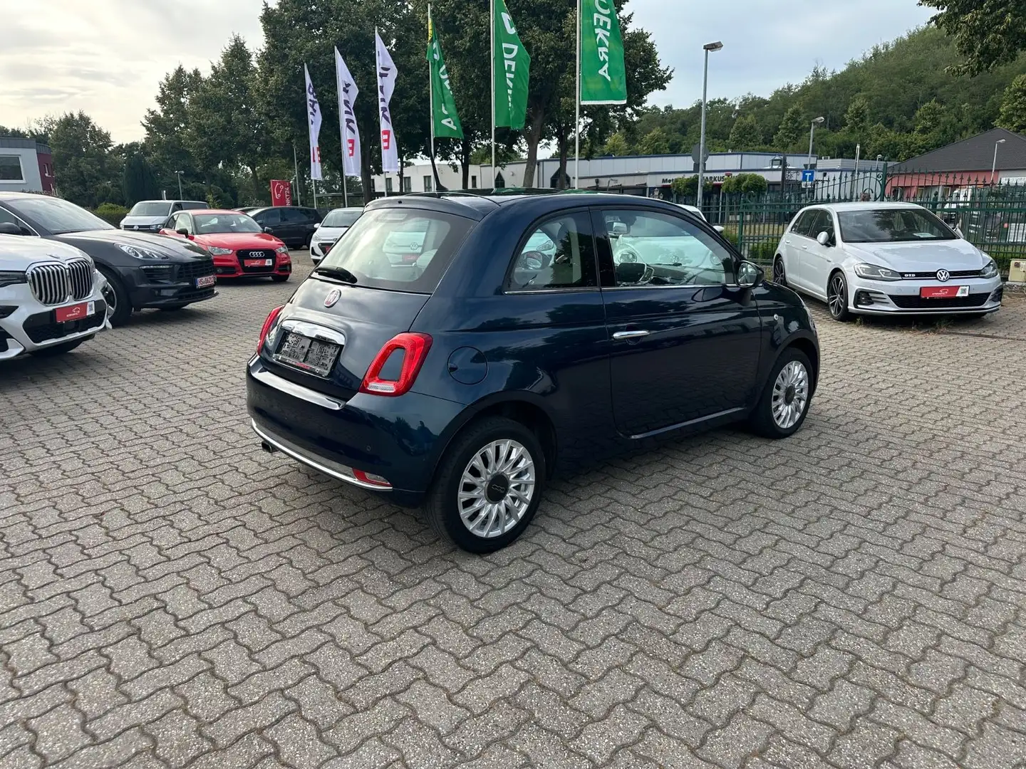 Fiat 500 1.2 8V Lounge 1.HAND Pano ALU Temp PDC Bluet Blau - 2