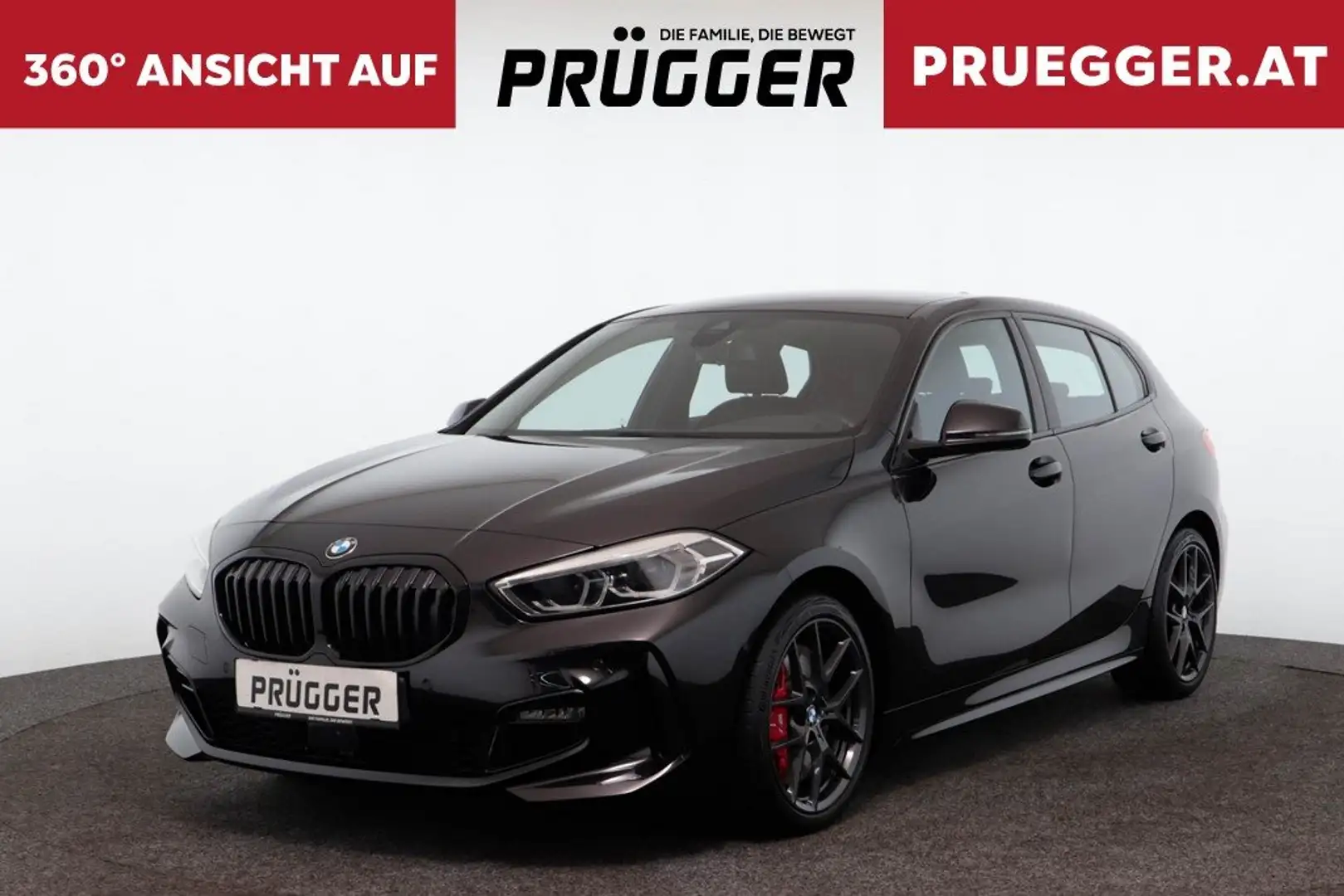 BMW 120 i Autom M-SPORT M-BREMSE NAVI LED 18ZOLL Virtual Noir - 1