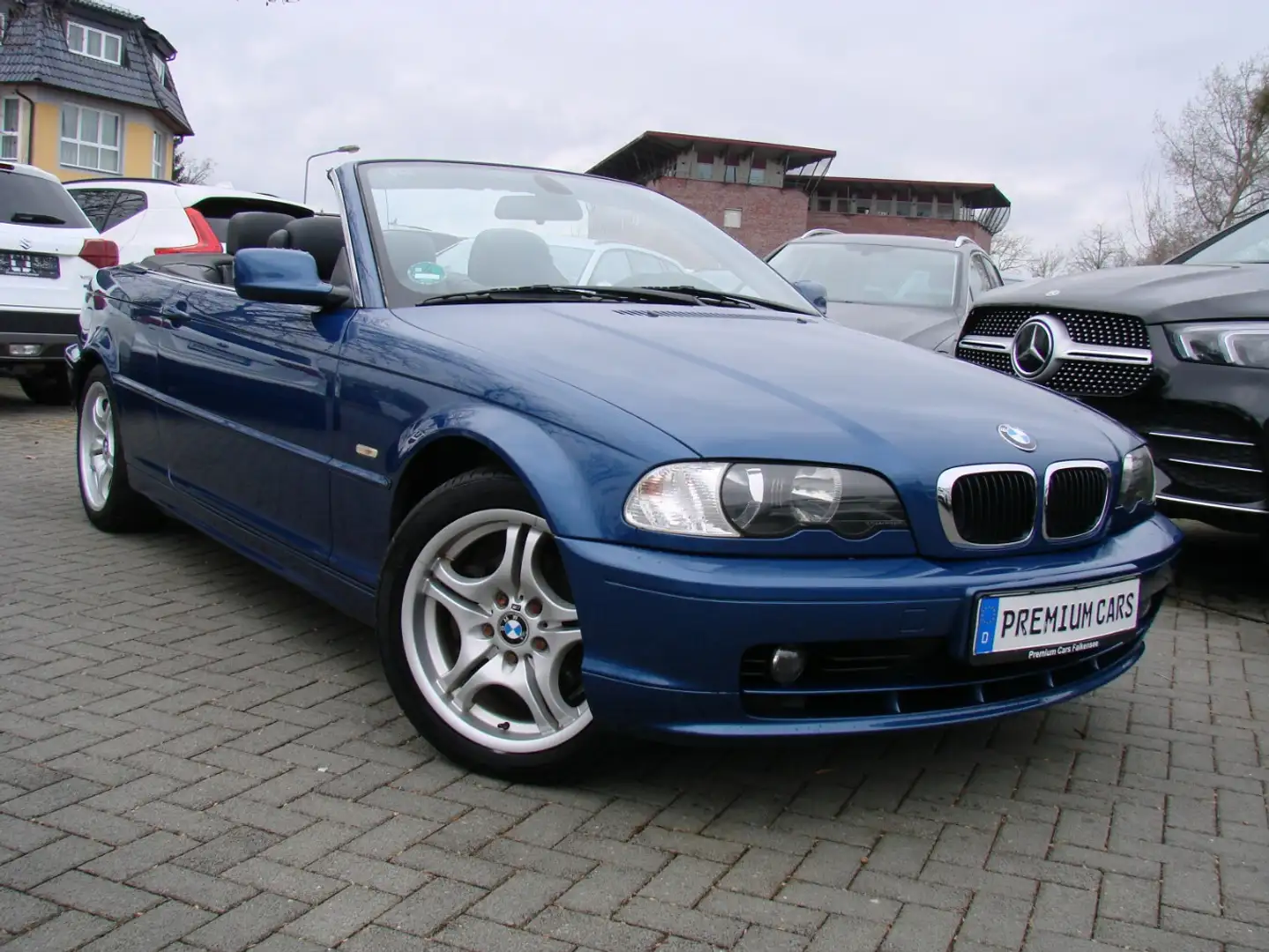 BMW 323 323CI Cabrio Leder Sitzheizung Klima Bleu - 1