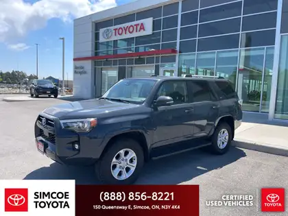 Gray 2024 Toyota 4Runner SR5 Premium 4WD SUV / Crossover Four-Wheel Drive Automatic