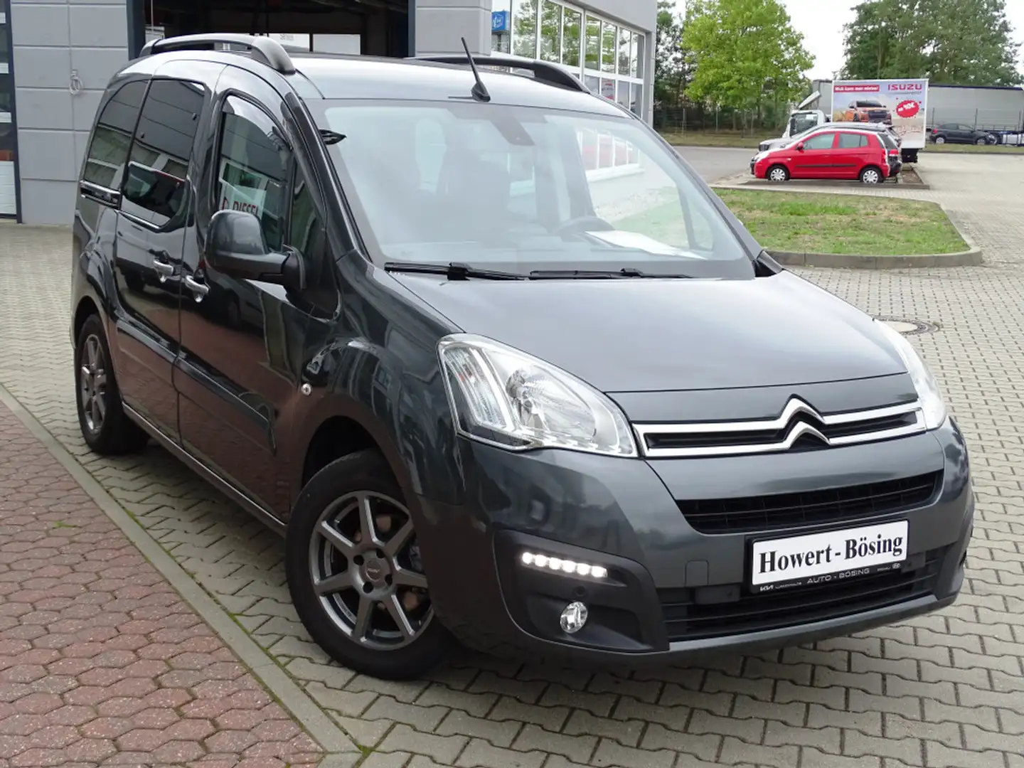 Citroen Berlingo Kombi Himmelb.-Navi-Cam.-Klima-AHK-SHZG Grigio - 2