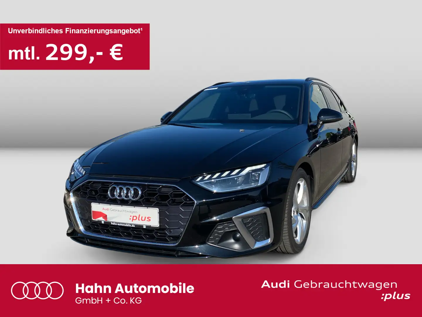 Audi A4 35TFSI S tronic S line Virtual AHK CAM Schwarz - 1