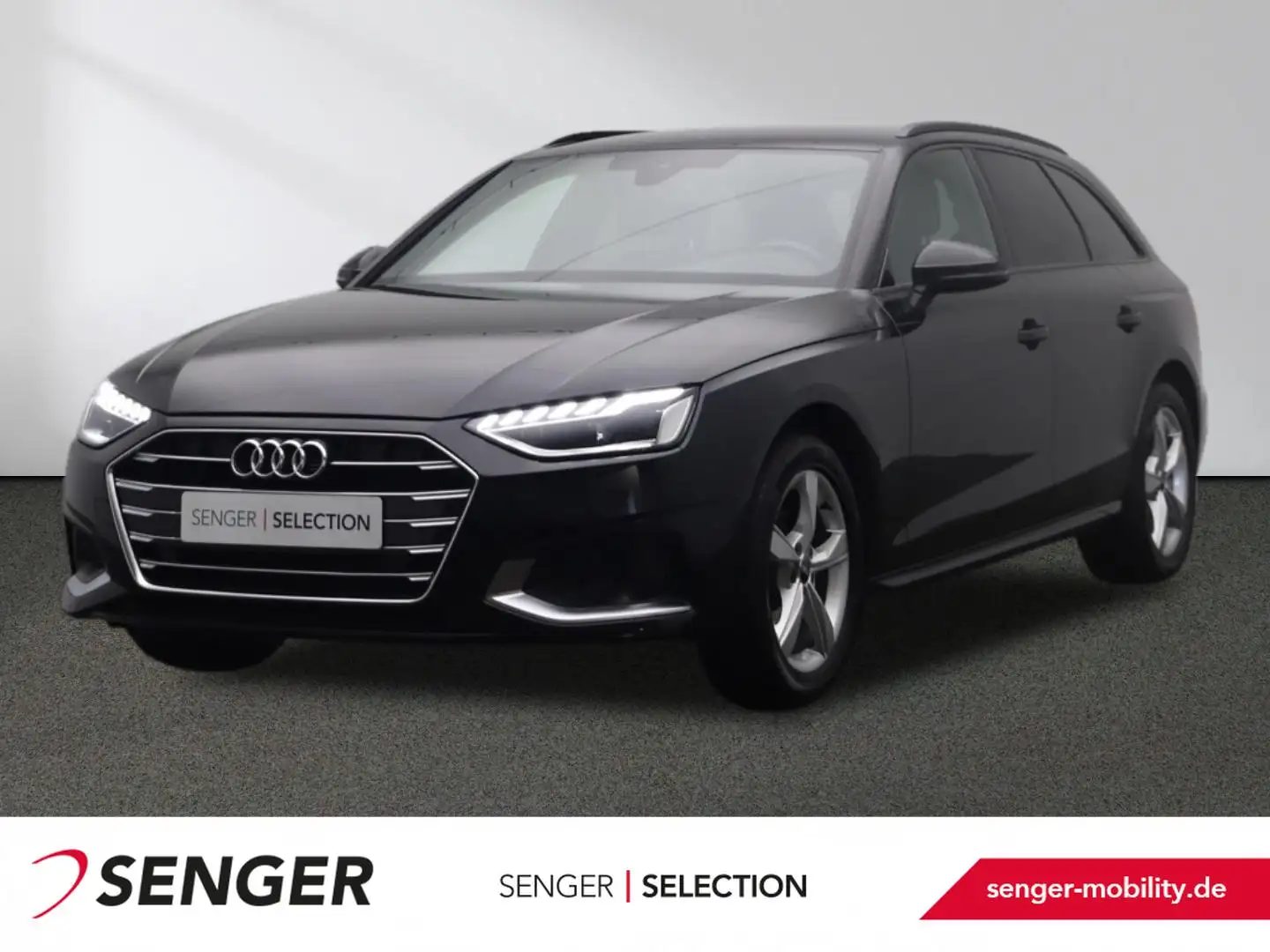 Audi A4 Avant Advanced 35 TDI MMI LED Audi connect Noir - 1