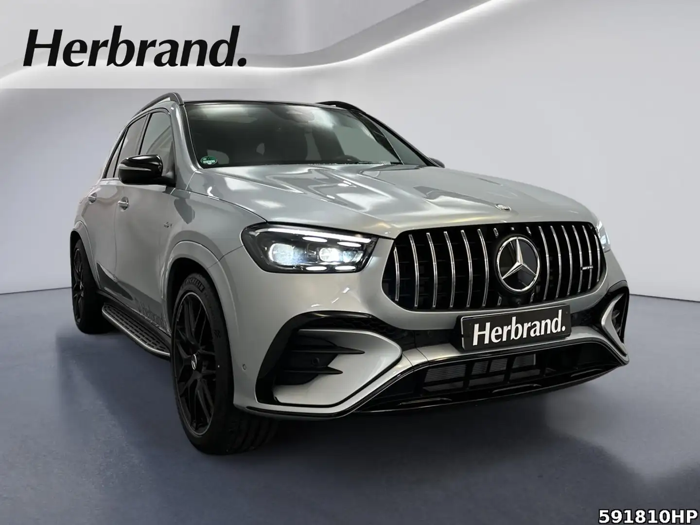 Mercedes-Benz GLE 53 AMG HYBRID 4MATIC+ +AHK+360°KAM+MASSAGE+ Argintiu - 2