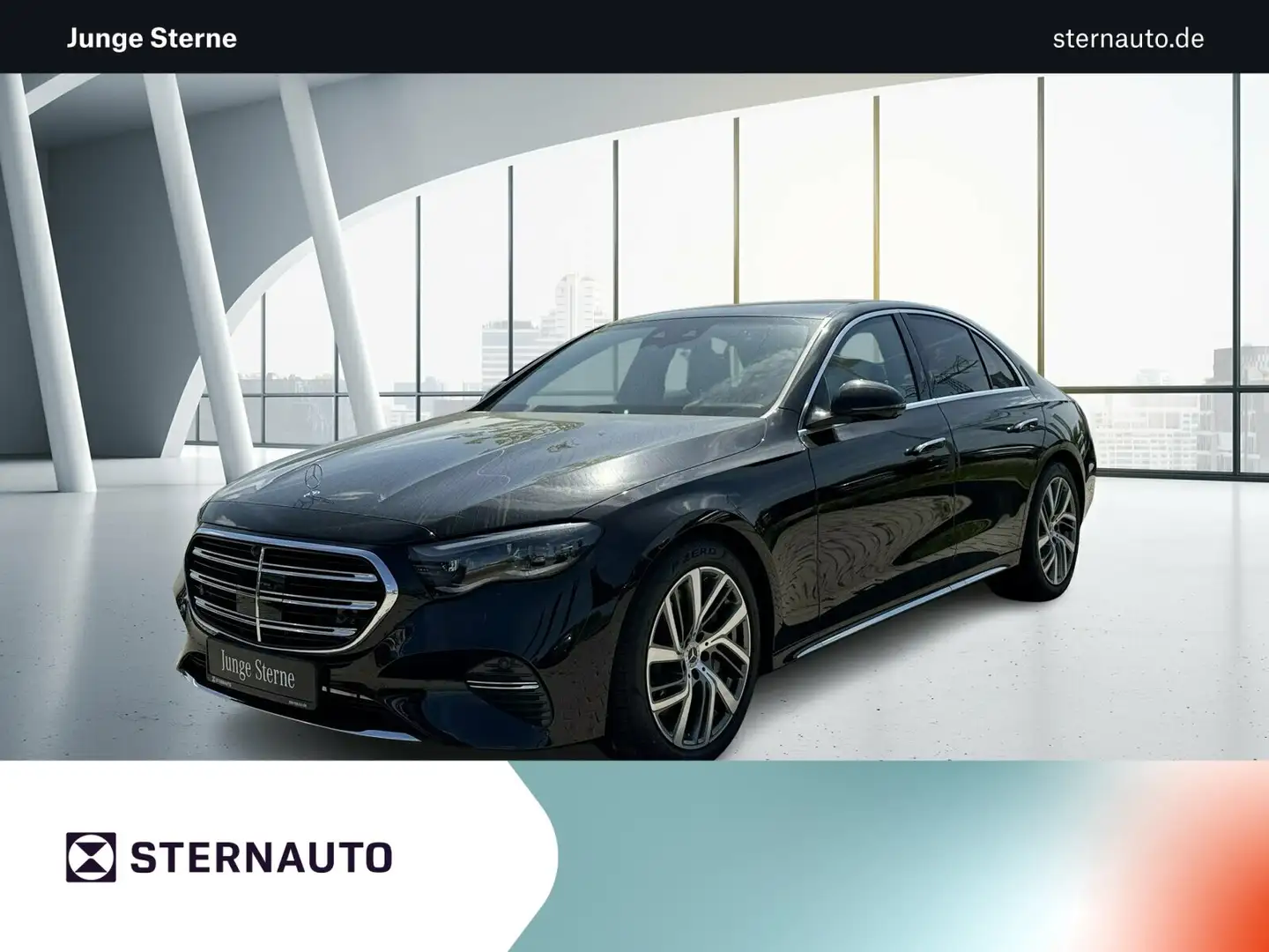 Mercedes-Benz E 220 E 220 d 4MATIC Limousine Exclusive Premium Plus Ai Negro - 1