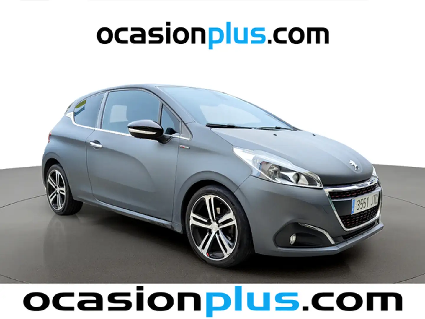 Peugeot 208 1.6BlueHDi S&S GT Line 120 Gris - 2