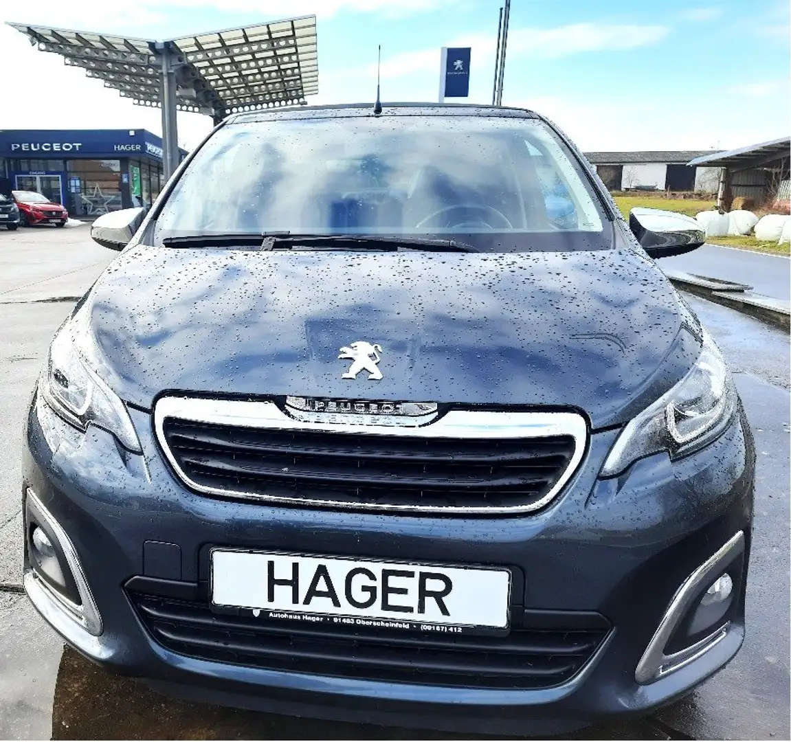 Peugeot 108 Style TOP Schiebedach DAB Klima Rückfahrkamera Grau - 2