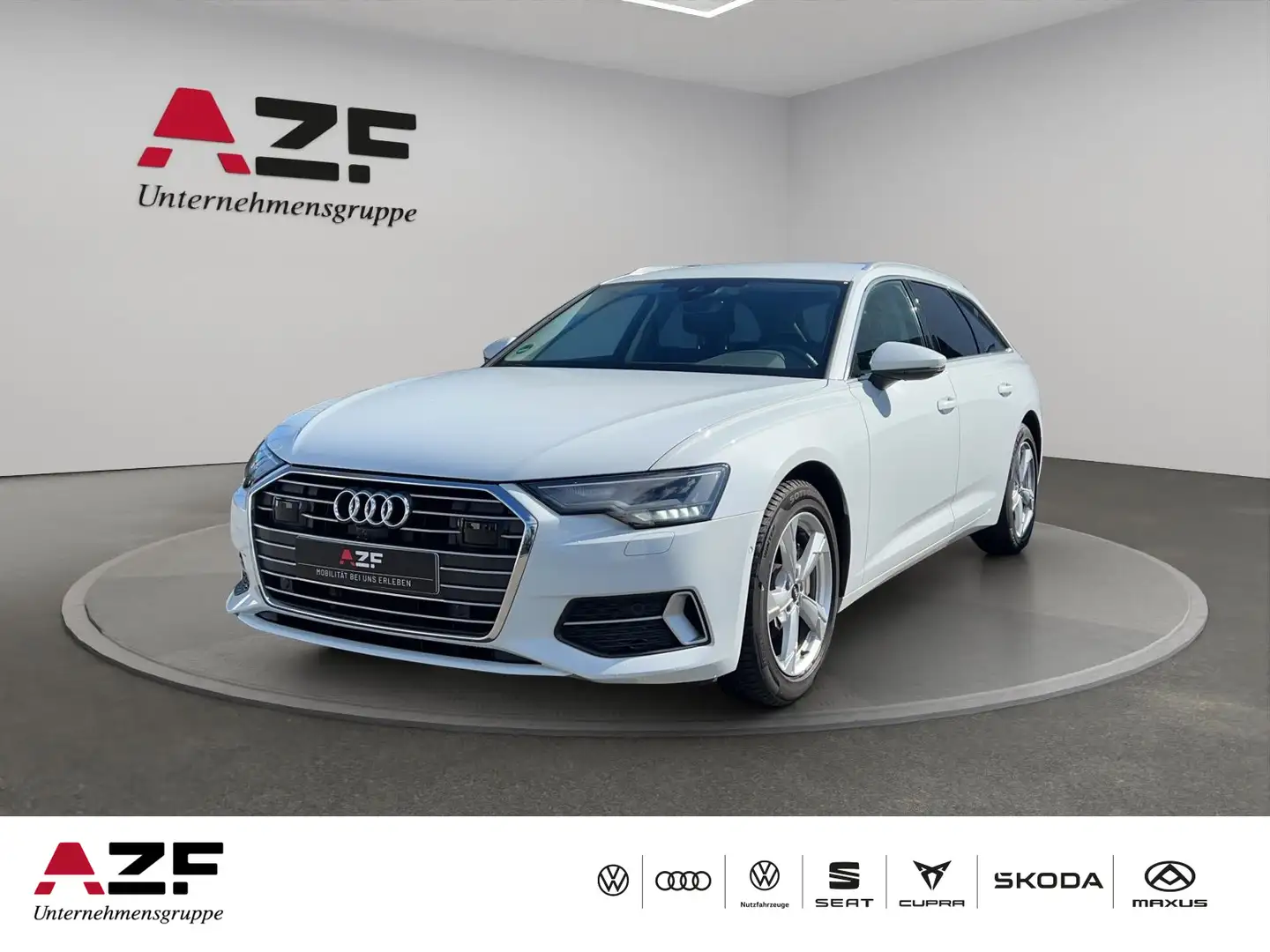 Audi A6 40 TDI S-tronic NAVI+ACC+LED+KAMERA Weiß - 1