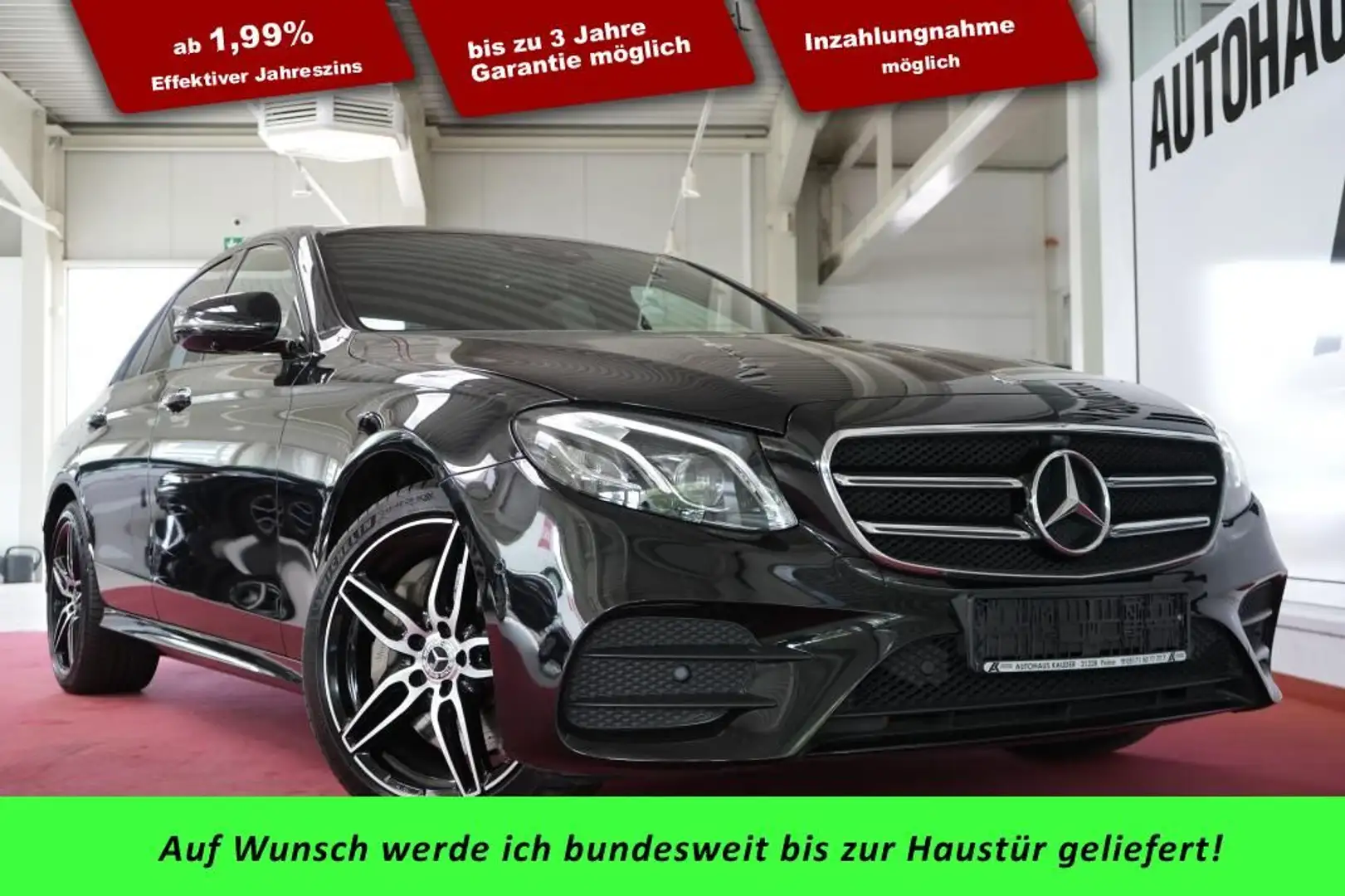 Mercedes-Benz E 400 d 4Matic AMG Line*LED*Kamera*LEDER* Nero - 1