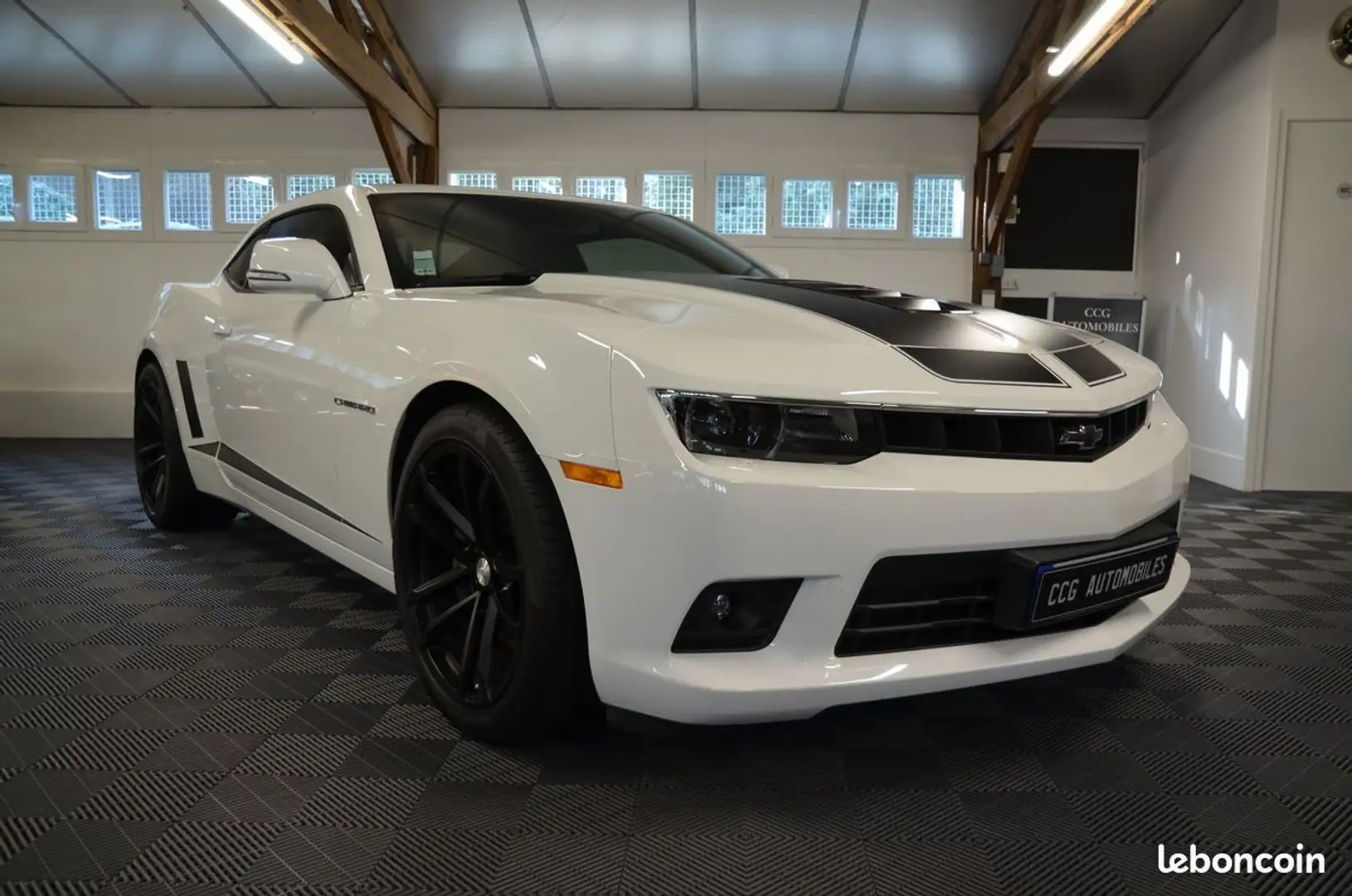 Chevrolet Camaro 6.2 V8 Blanc - 2