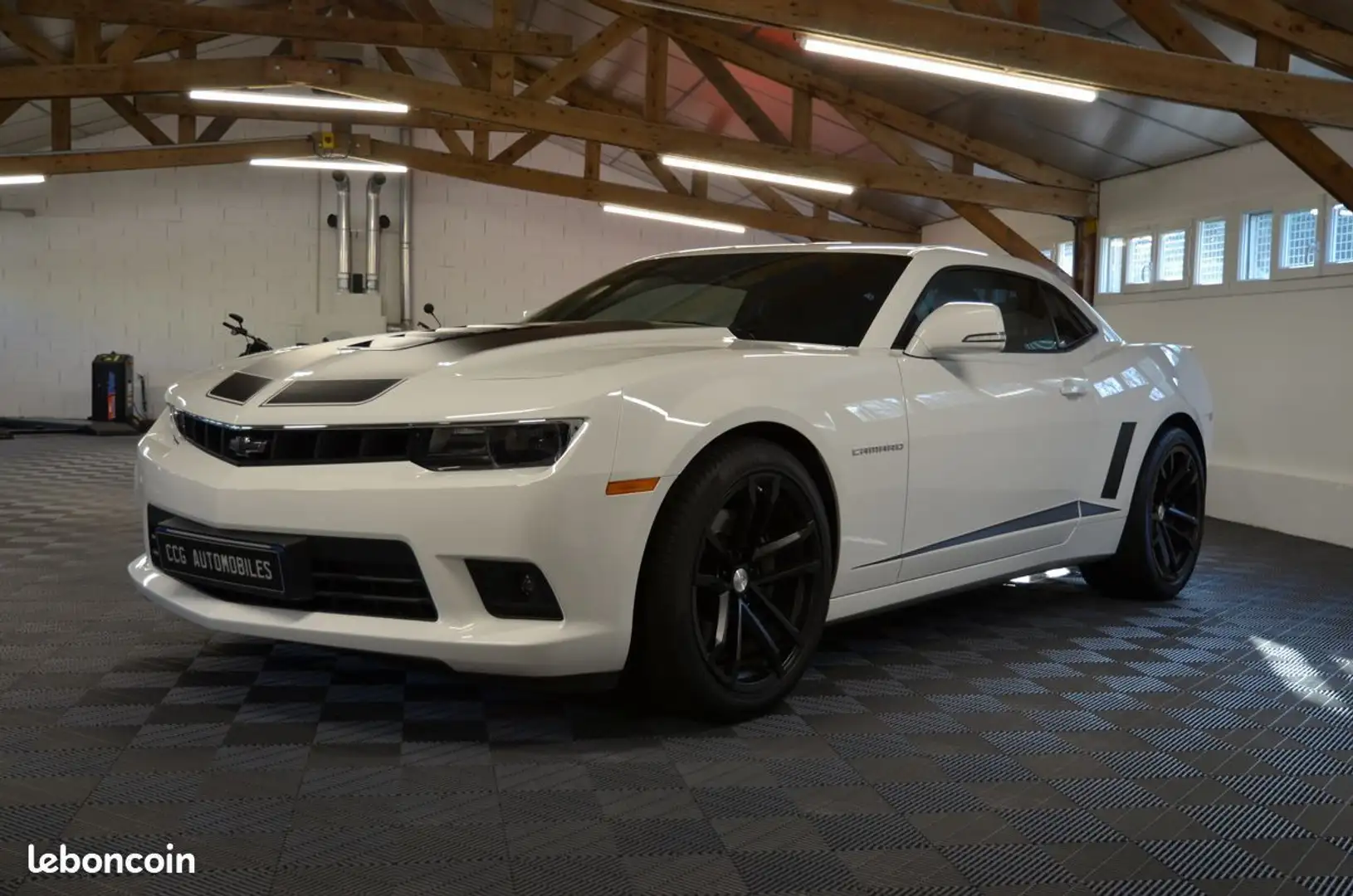 Chevrolet Camaro 6.2 V8 Blanc - 1