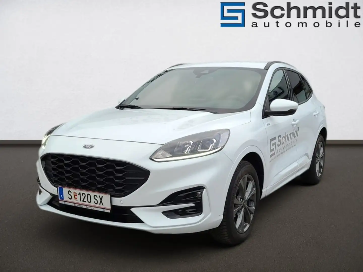 Ford Kuga ST-Line 2,0 Eblue 120PS A8 AWD Weiß - 1