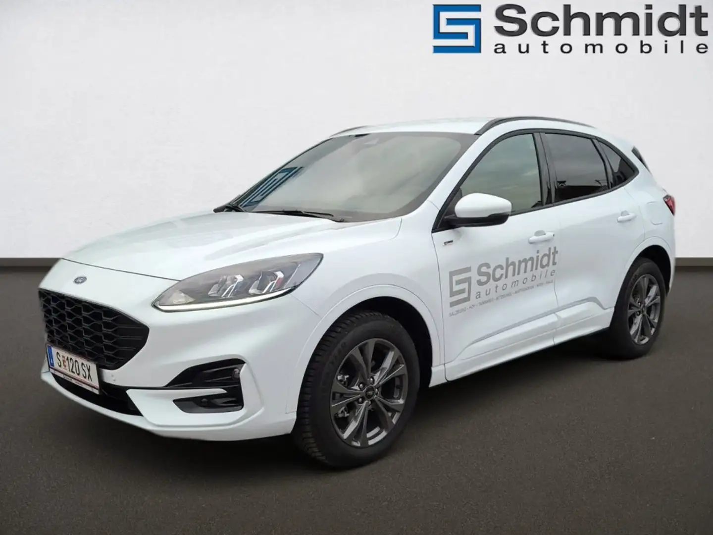 Ford Kuga ST-Line 2,0 Eblue 120PS A8 AWD Weiß - 2