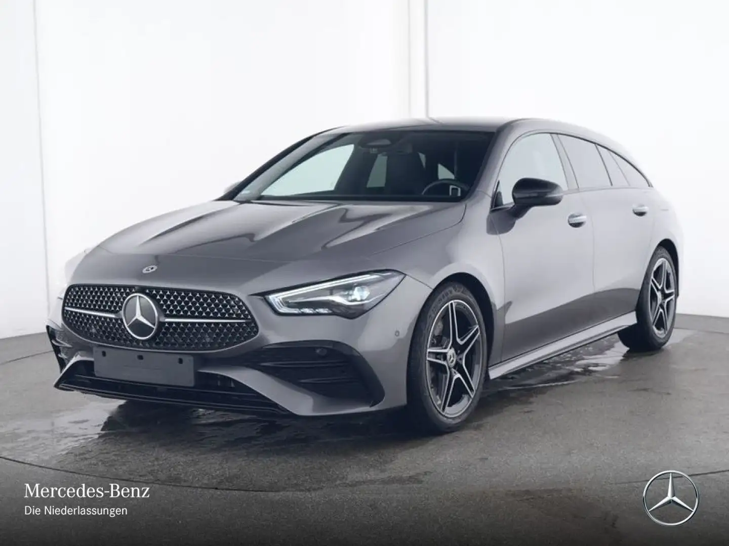 Mercedes-Benz CLA 200 AMG+NIGHT+AHK+LED+BURMESTER+KAMERA+TOTW+7G Gris - 2