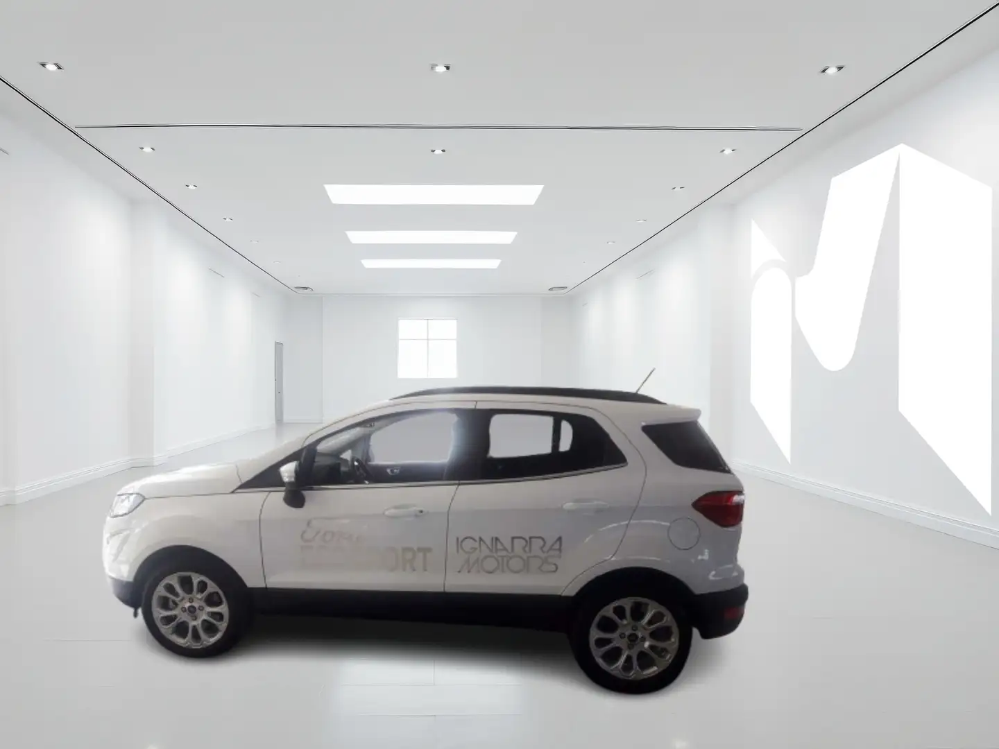 Ford EcoSport 1.0 ecoboost Titanium GH229EV Bianco - 2