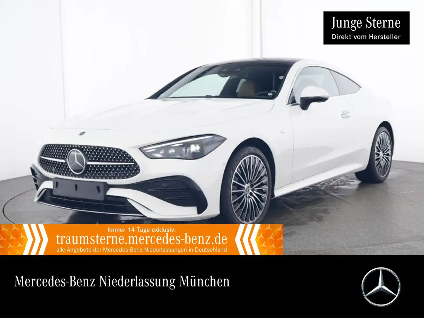 Mercedes-Benz CLE 300 e AMG+PANO+KAMERA+KEYLESS+9G Blanco - 1