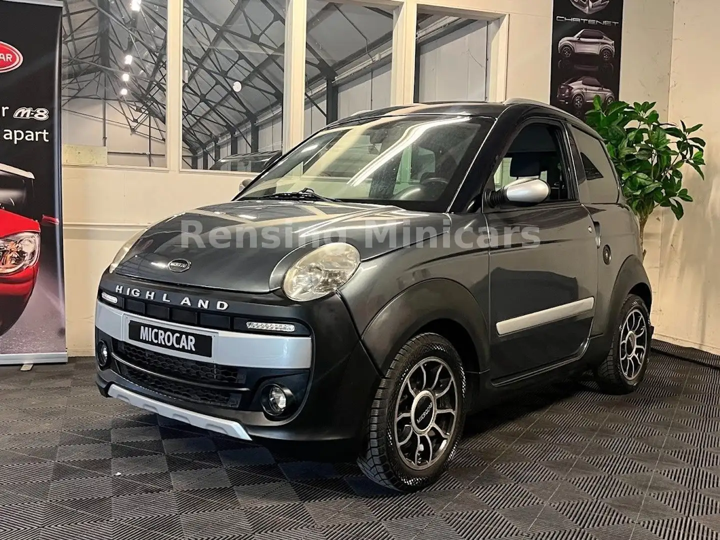 Microcar M.Go HIGHLAND SPORT Mopedauto Minicar 45 KM Blau - 2