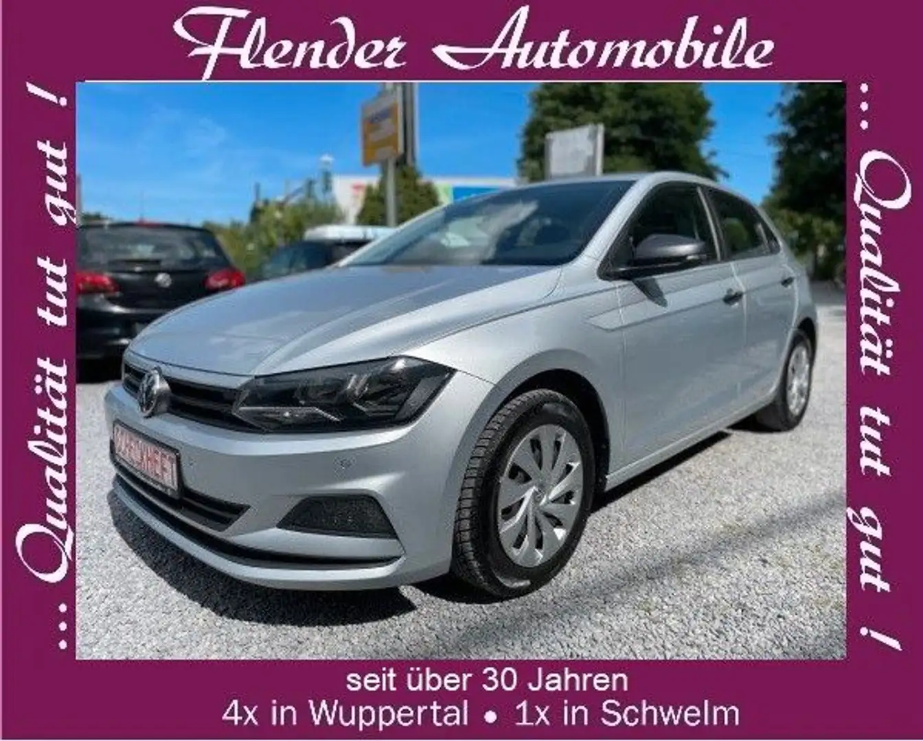Volkswagen Polo VI BMT,PDC,inkl.3J.Hausgarantie Argent - 1