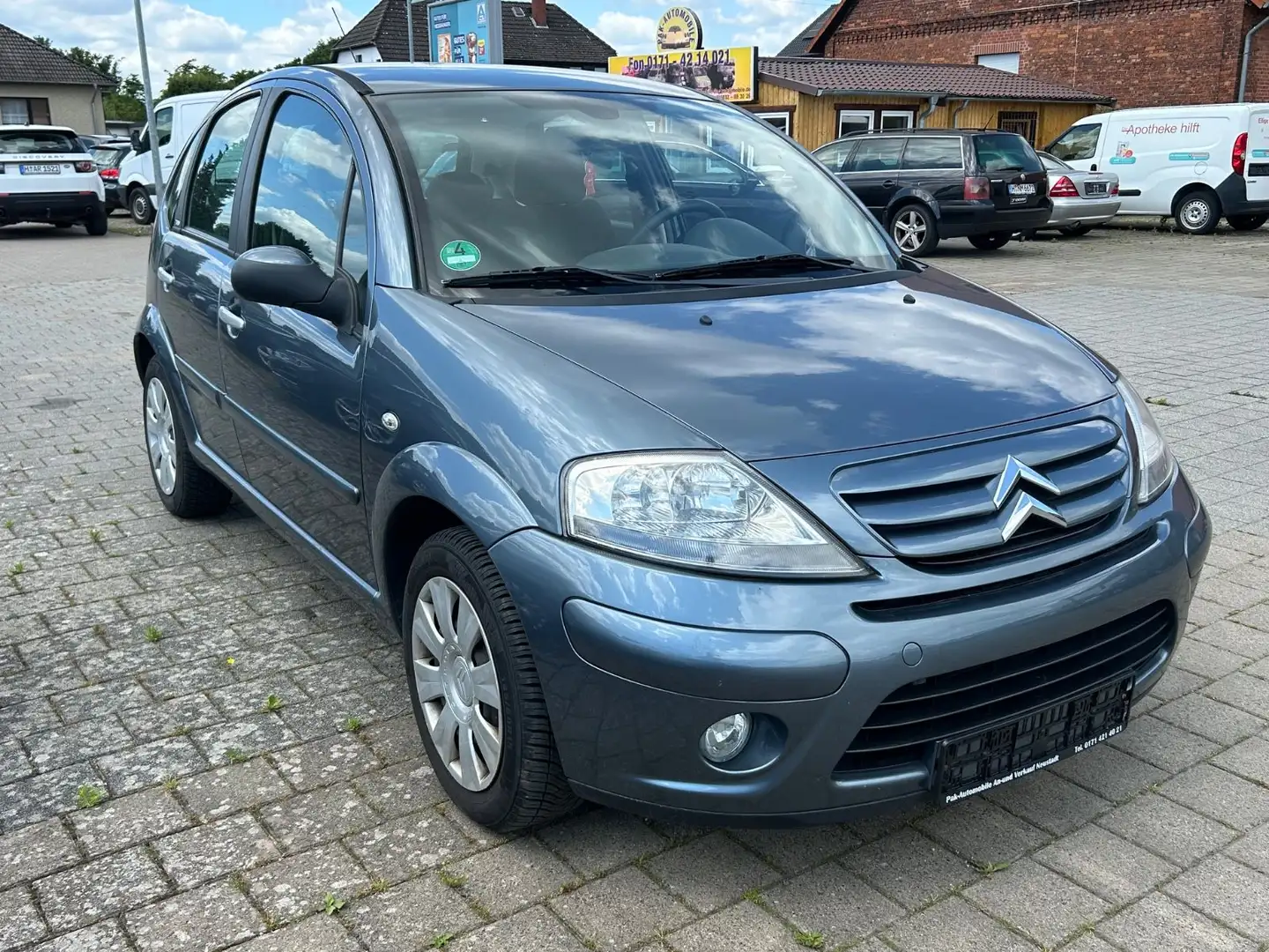 Citroen C3 1.4 Tempomat Klimaau. PDC AHK Gris - 2