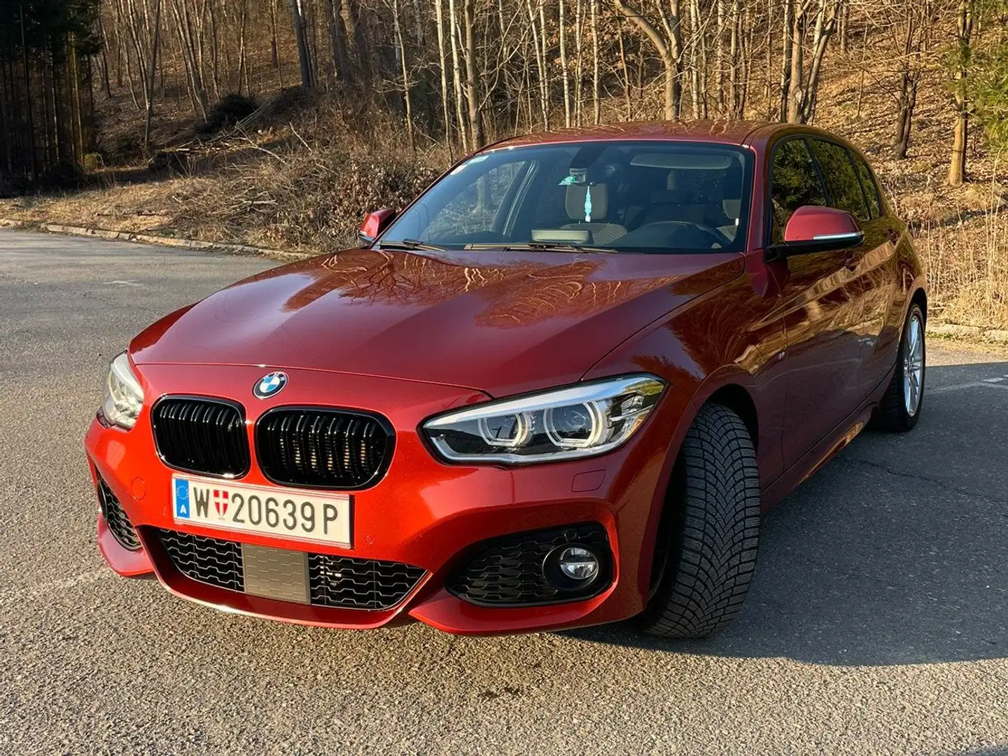 BMW 118 118d M Sport Aut. M Sport Orange - 1