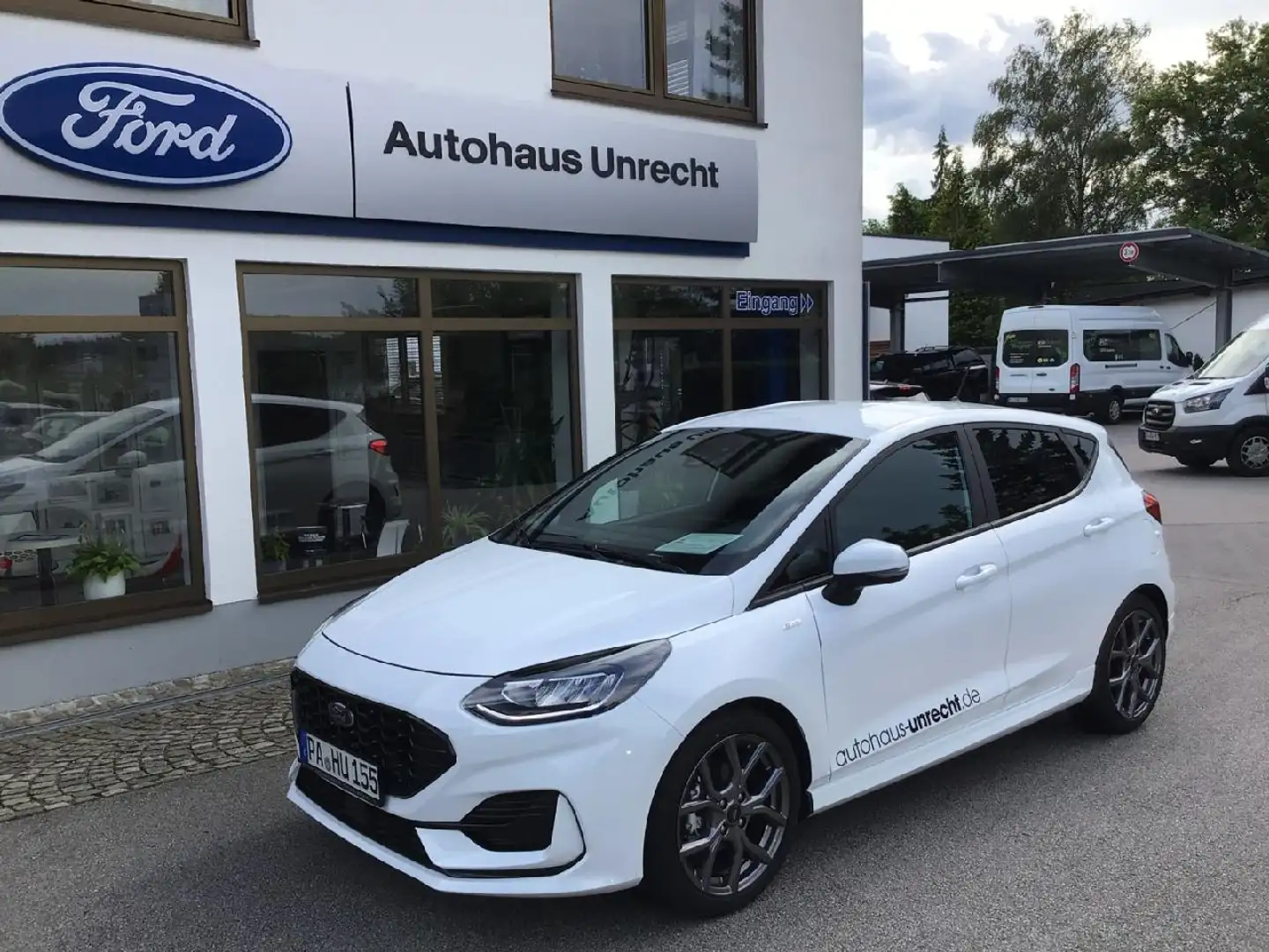 Ford Fiesta ST-Line Weiß - 1