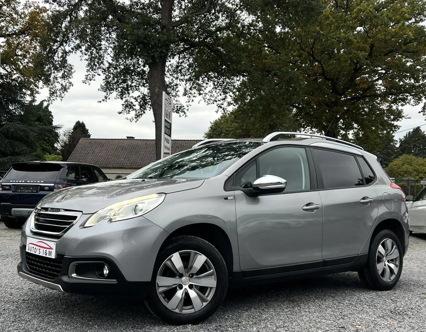 Peugeot 2008 Benzine 2016 Navi Airco CruiseC. 80Dkm Garantie! Argent - 1