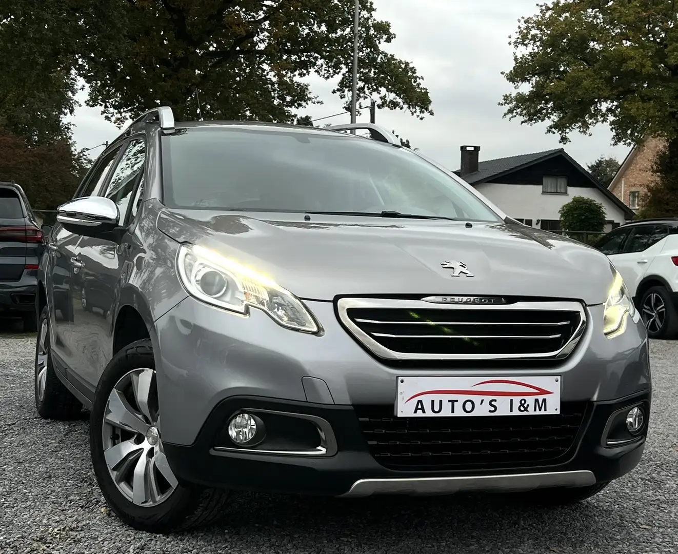 Peugeot 2008 Benzine 2016 Navi Airco CruiseC. 80Dkm Garantie! Argent - 2