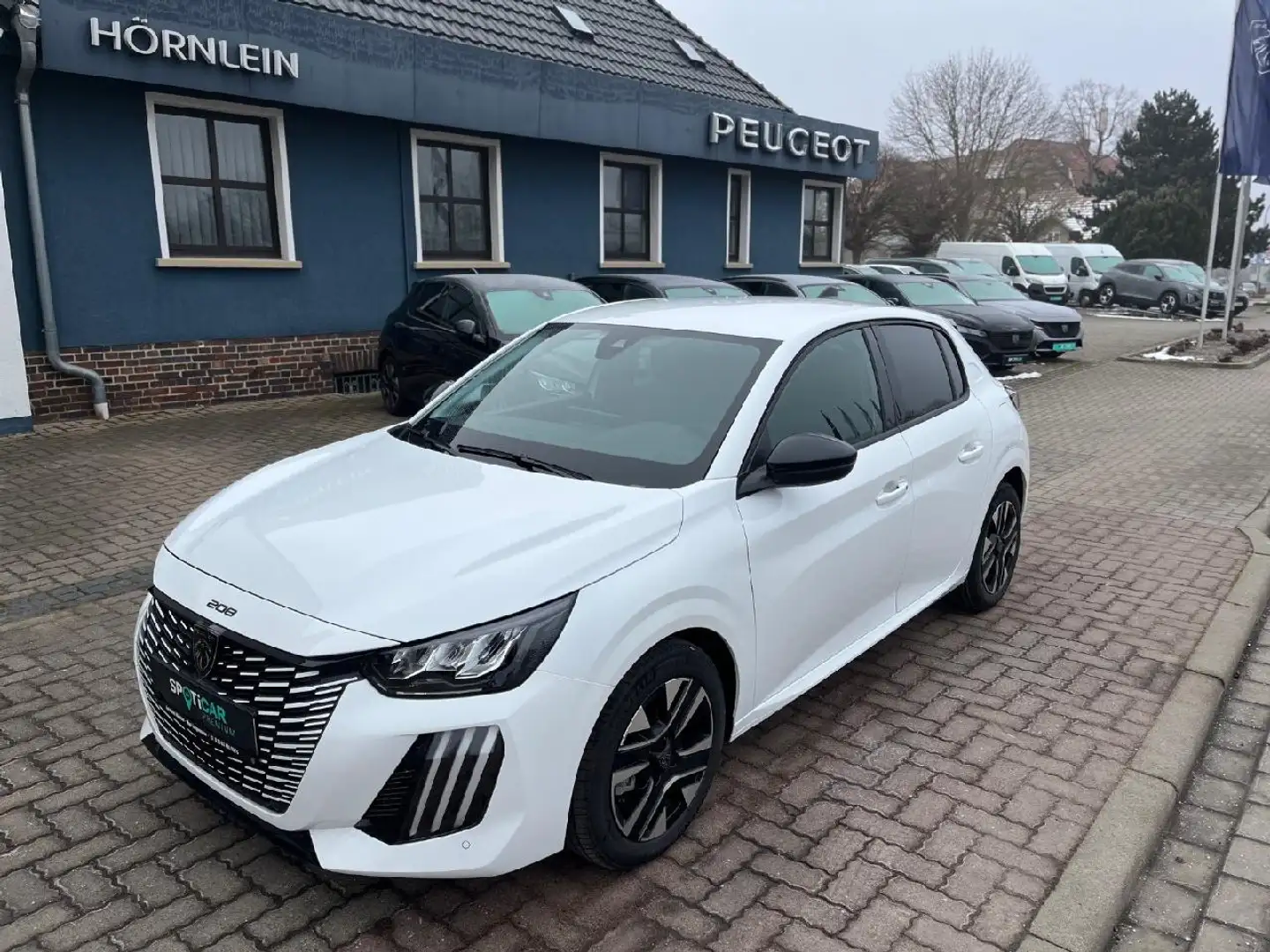 Peugeot 208 208 Allure +Navi+SHZ+Kamera+Alu+LED Blanc - 1