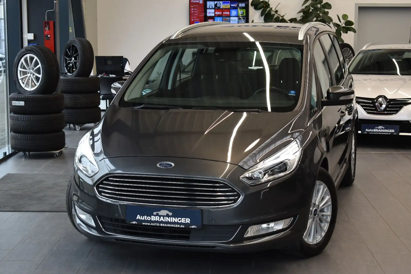 Ford Galaxy 2.0TDCI Titanium Aut. LED~AHK~Navi~RFKam Grau - 1