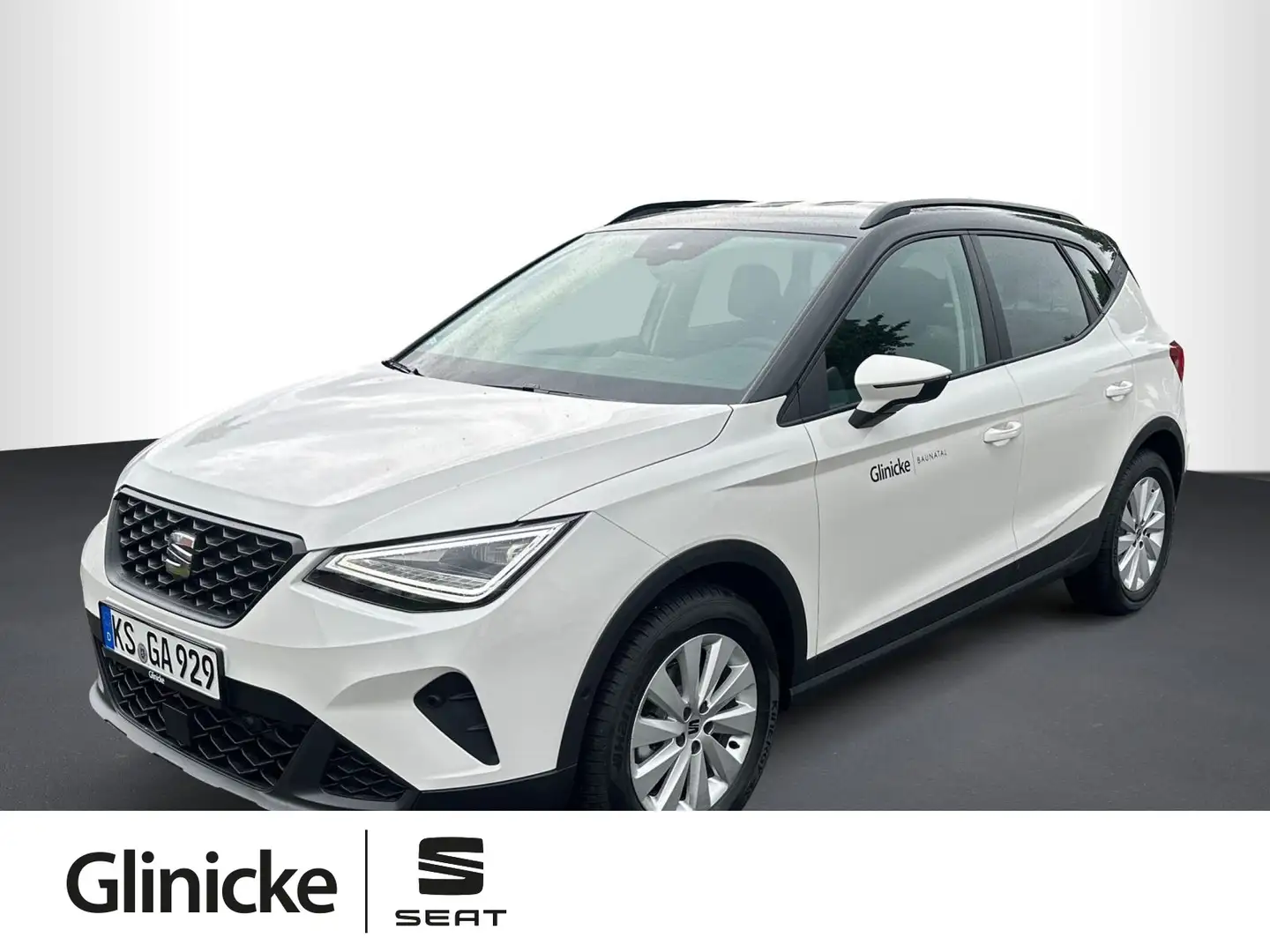 SEAT Arona 1.0 TSI Style Edition DSG, AHK, RFK Weiß - 1