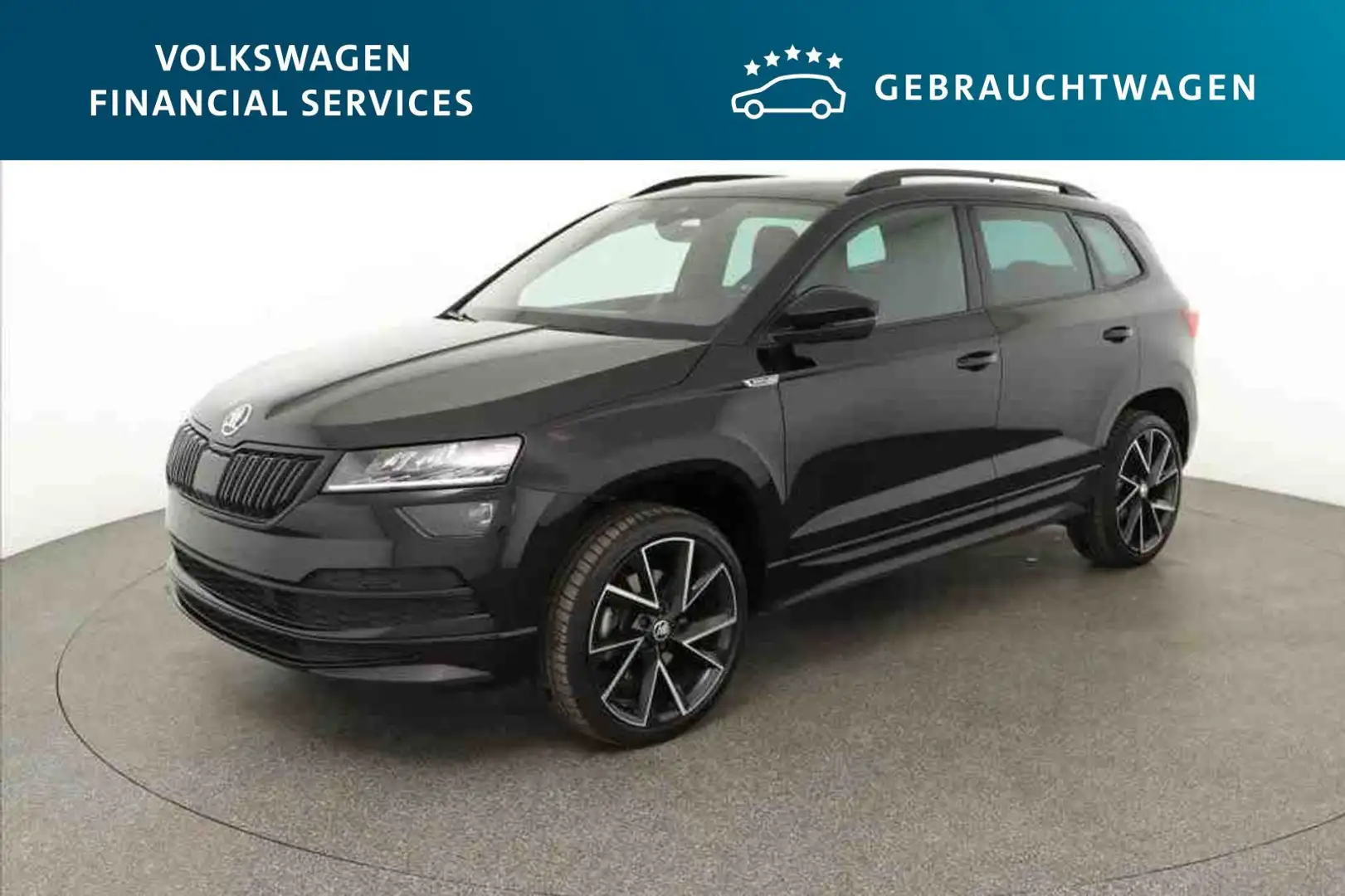 Skoda Karoq "Sportline" 1.5 TSI Pano*RFK*PDC*Tempo*SH Černá - 1
