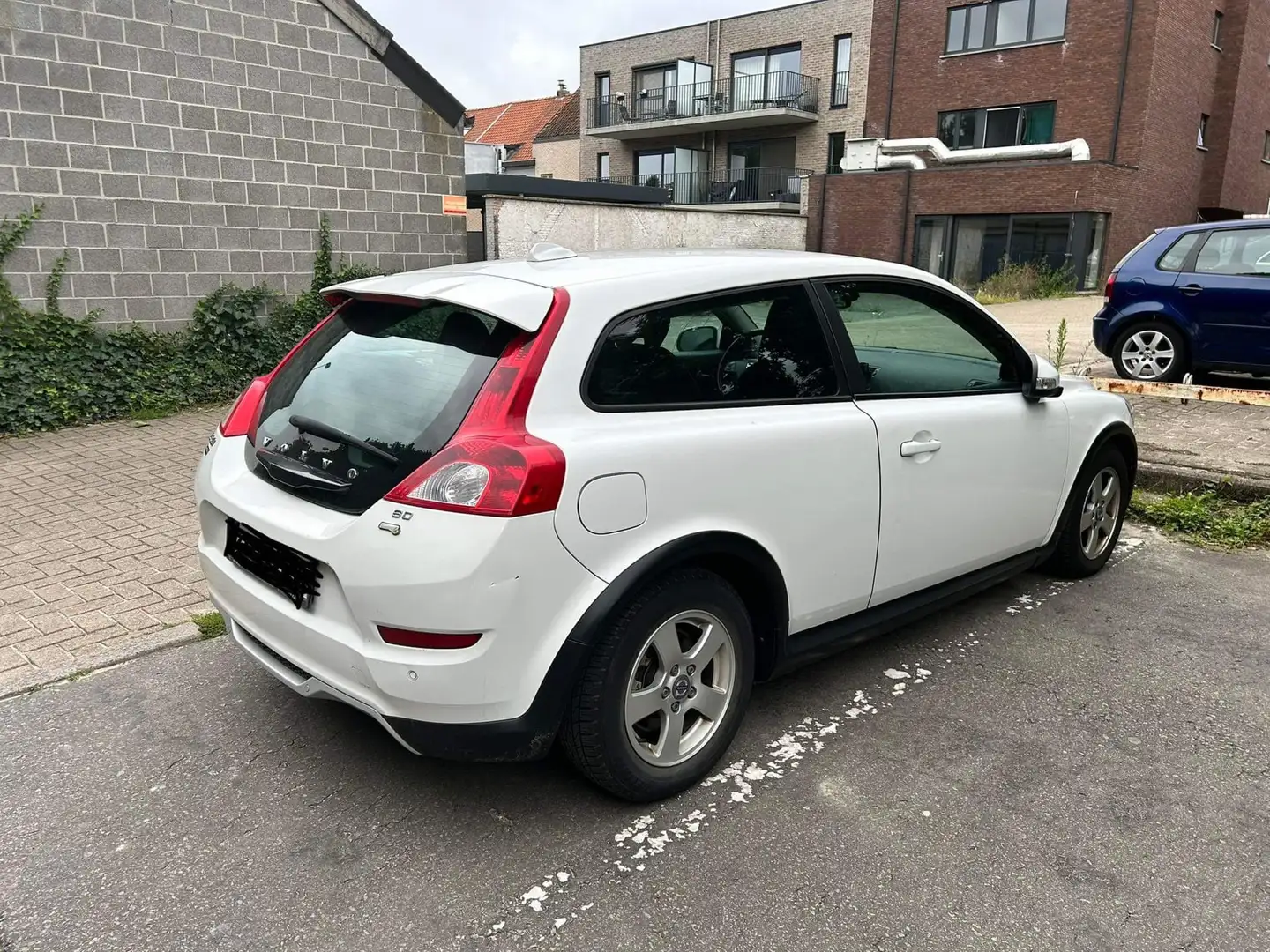 Volvo C30 1.6D DRIVe Start/Stop Kinetic Blanc - 2