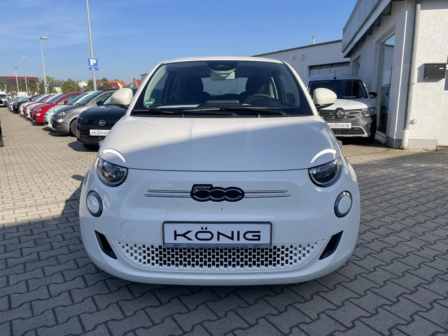 Fiat 500e Neuer 500 Elektro 320km Reichweite Weiß - 2