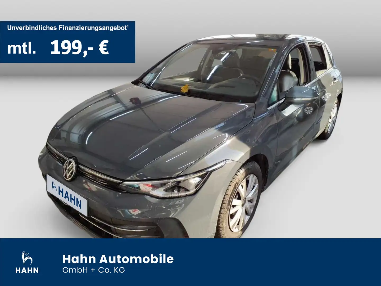 Volkswagen Golf VIII 1.5eTSI DSG Style AHK Cam HuD LED+ Nav Grau - 1