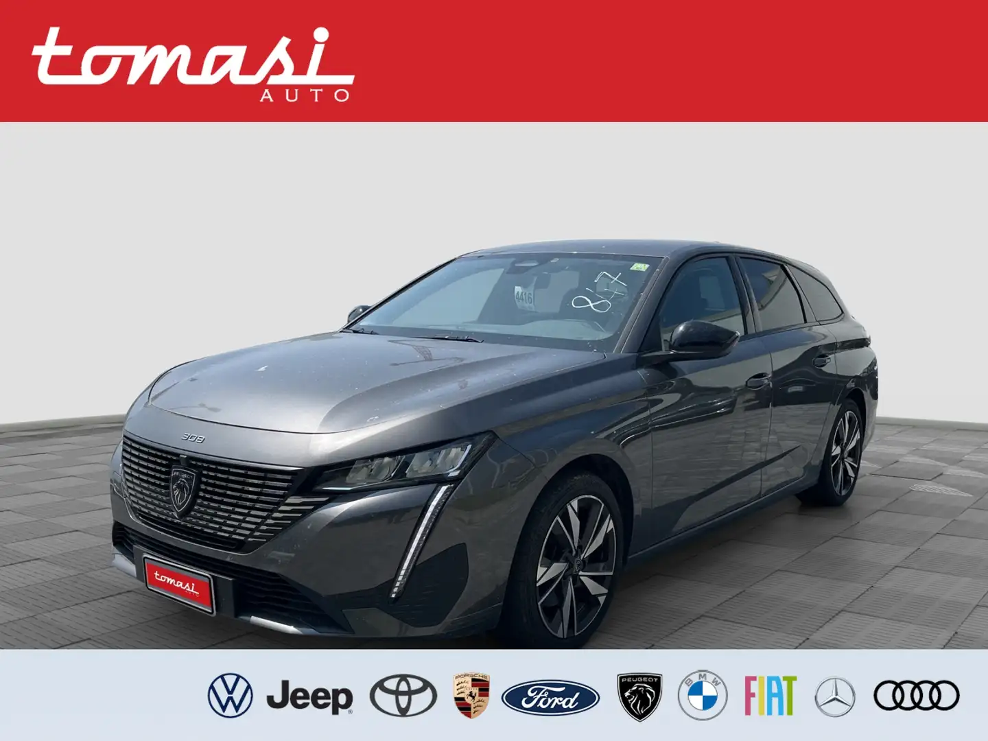 Peugeot 308 BlueHDi 130 S&S EAT8 SW Allure Grigio - 1