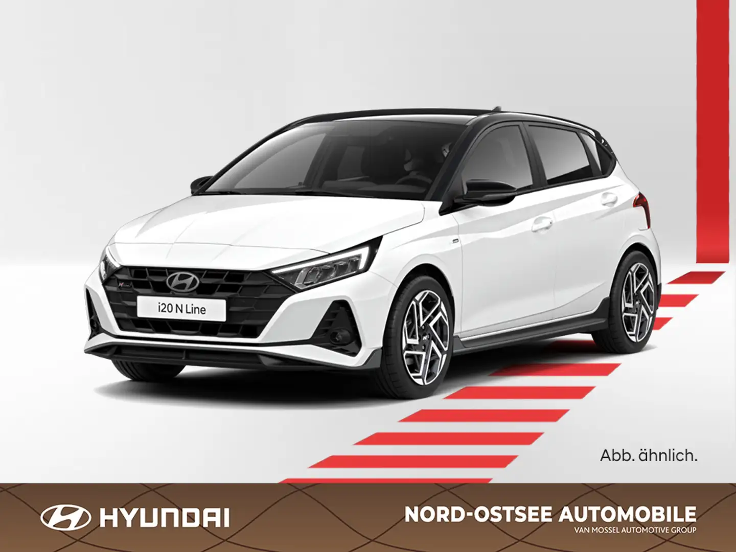 Hyundai i20 FL Prime 4xSHZ Akustikglas DynLicht Kam. LED Wit - 1