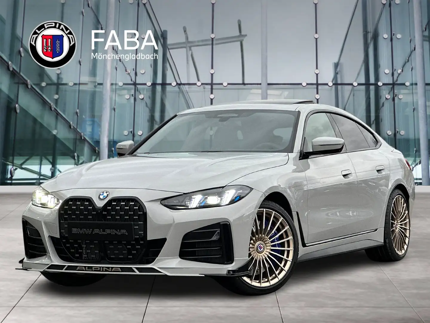 Alpina B4 GT Gran Coupé SWITCH-TRONIC Allrad HK HiFi Gris - 1