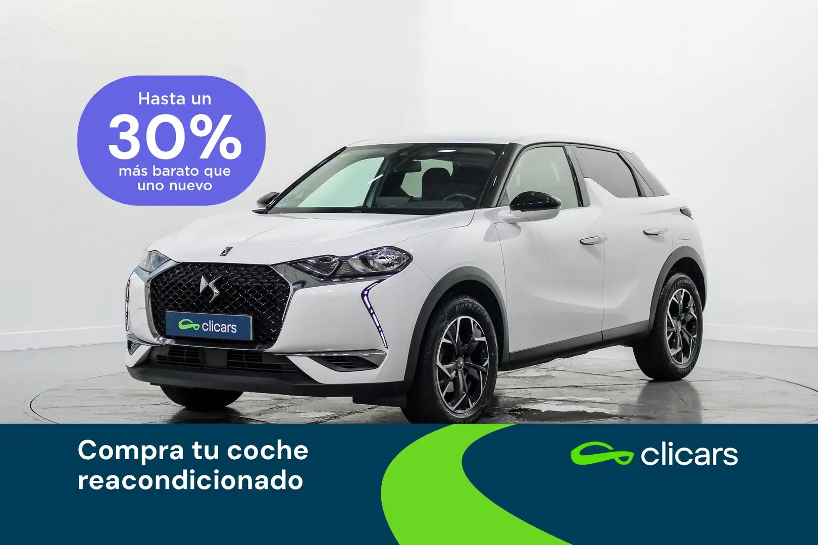 DS Automobiles DS 3 Crossback BlueHDi Be Chic 100 Blanco - 1
