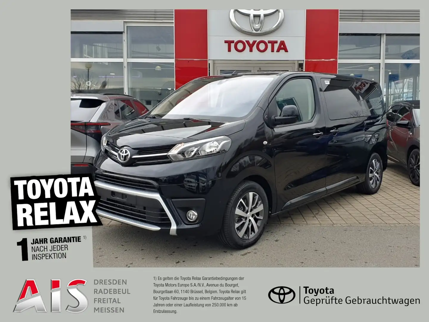 Toyota Proace Verso L1 Team D 8AT ACC+AHK+Navi+SHZ+Kam. Gri - 1