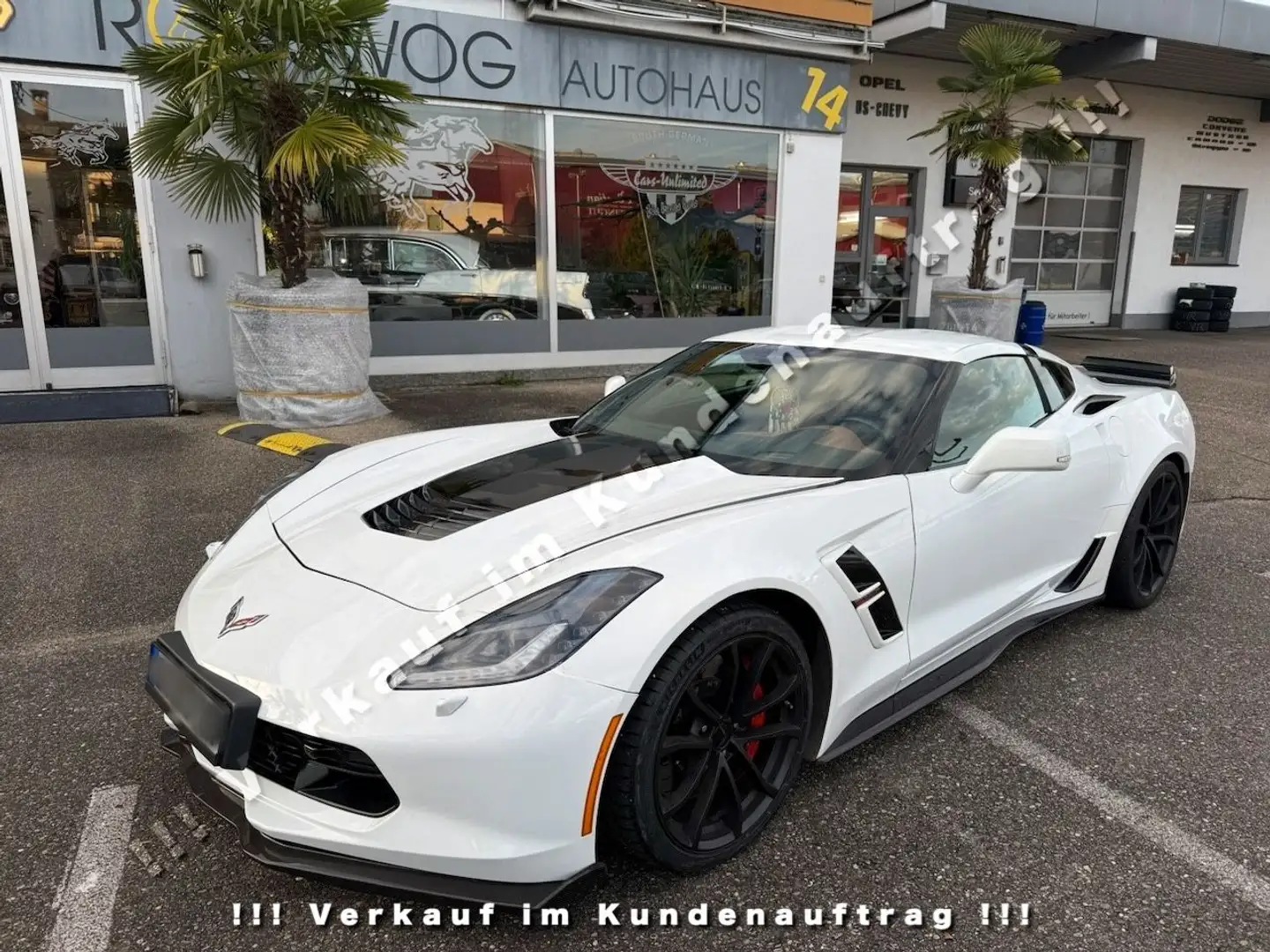 Corvette C7 6.2 V8 AT8 Grand Sport Coupe Weiß - 2