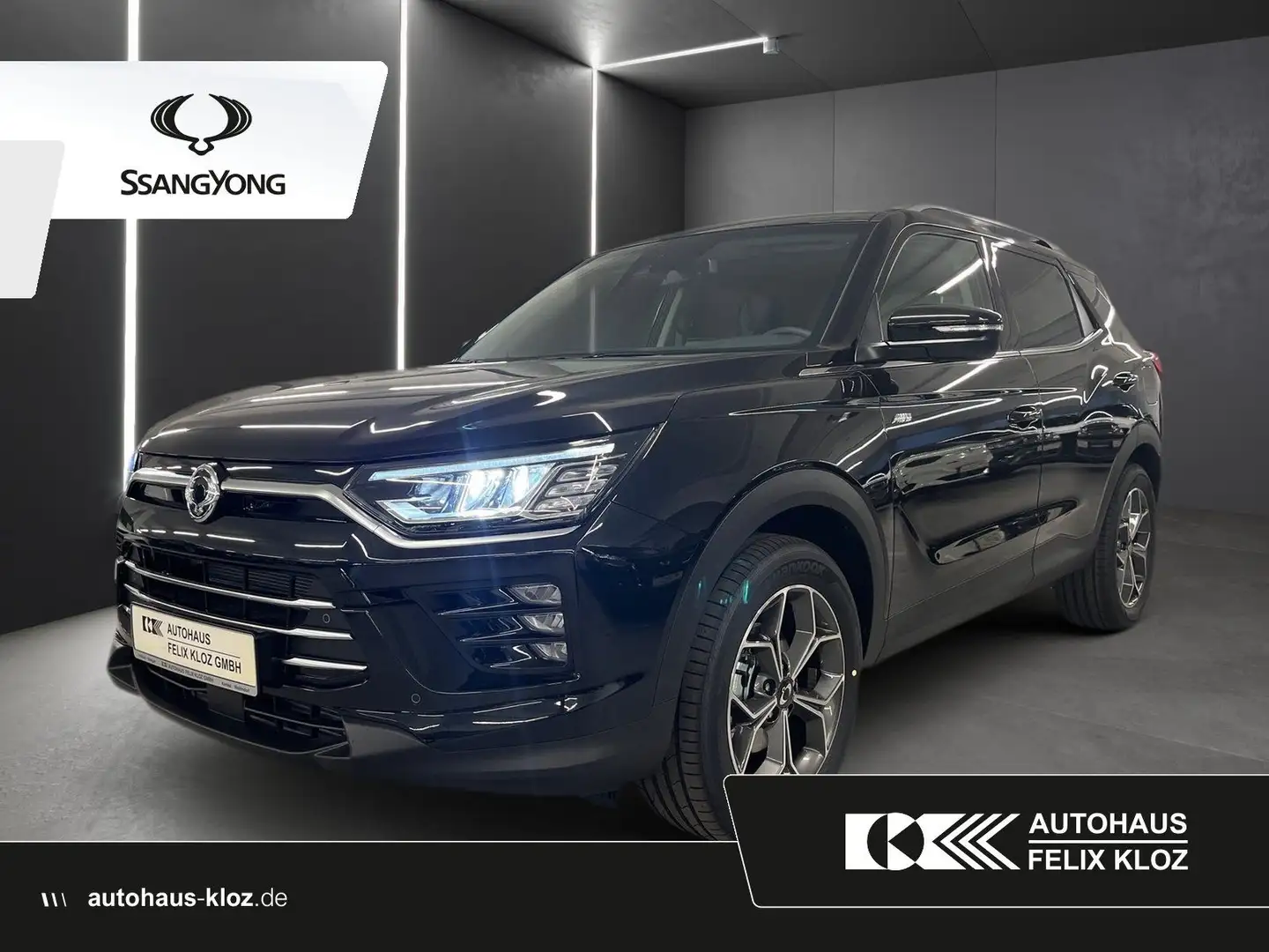 SsangYong Korando 1.5 Sapphire*4WD*Schiebedach*Elek.Heckkl Noir - 1