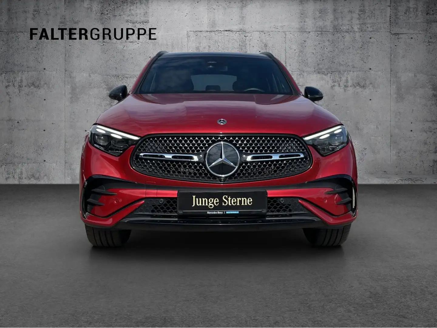 Mercedes-Benz GLC 300 GLC 300d 4M AMG+NIGHT+AHK+DISTRO+PANO+360+MEMORY Rot - 2