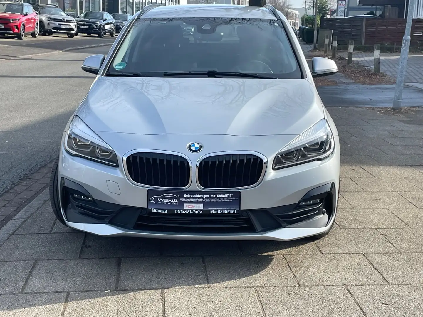 BMW 216 d Active Tourer,LED,Garantie,Tüv Neu Silber - 2