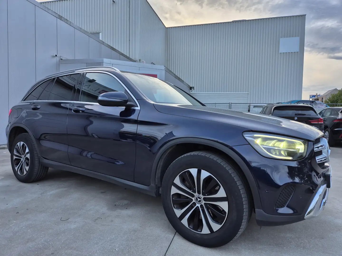 Mercedes-Benz GLC 300 e 4-Matic // PHEV HYBRID // 92.411 KM !! Bleu - 1