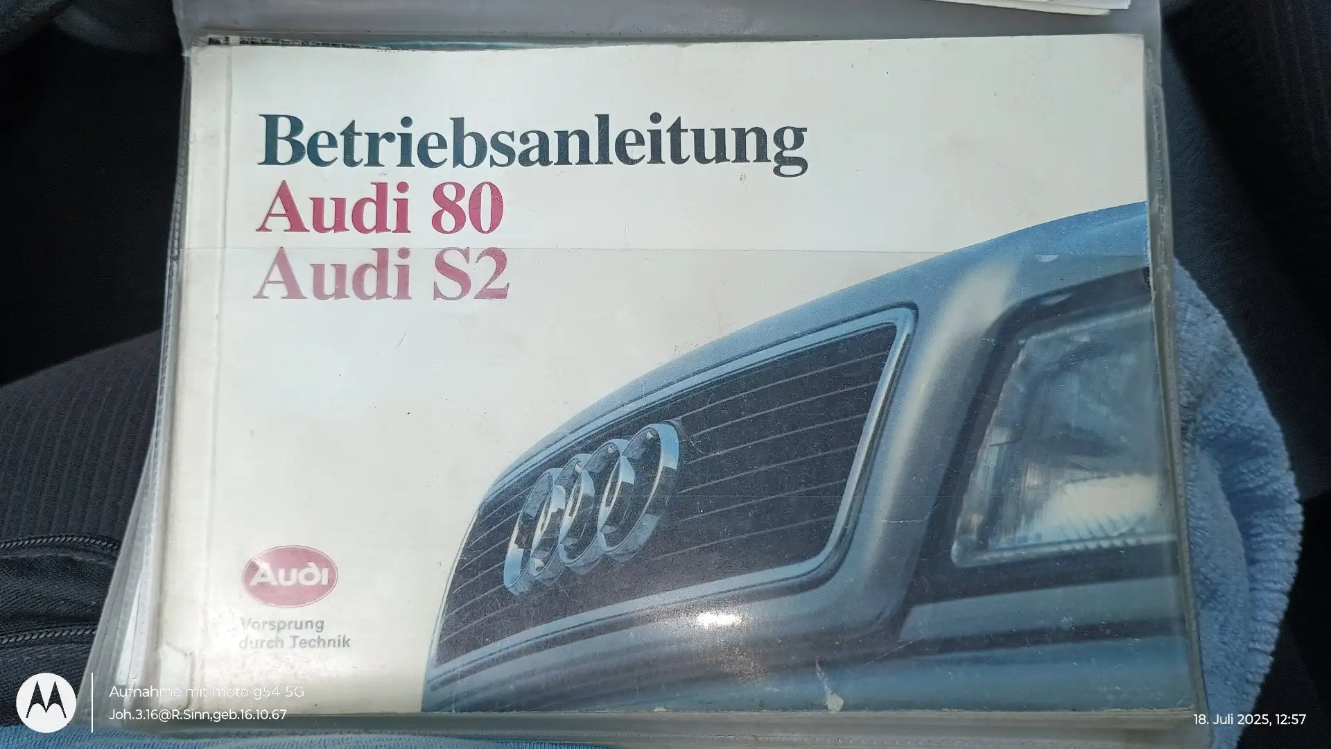 Audi 80 Automatik Klima Airbag H-Kennzeichen - 1