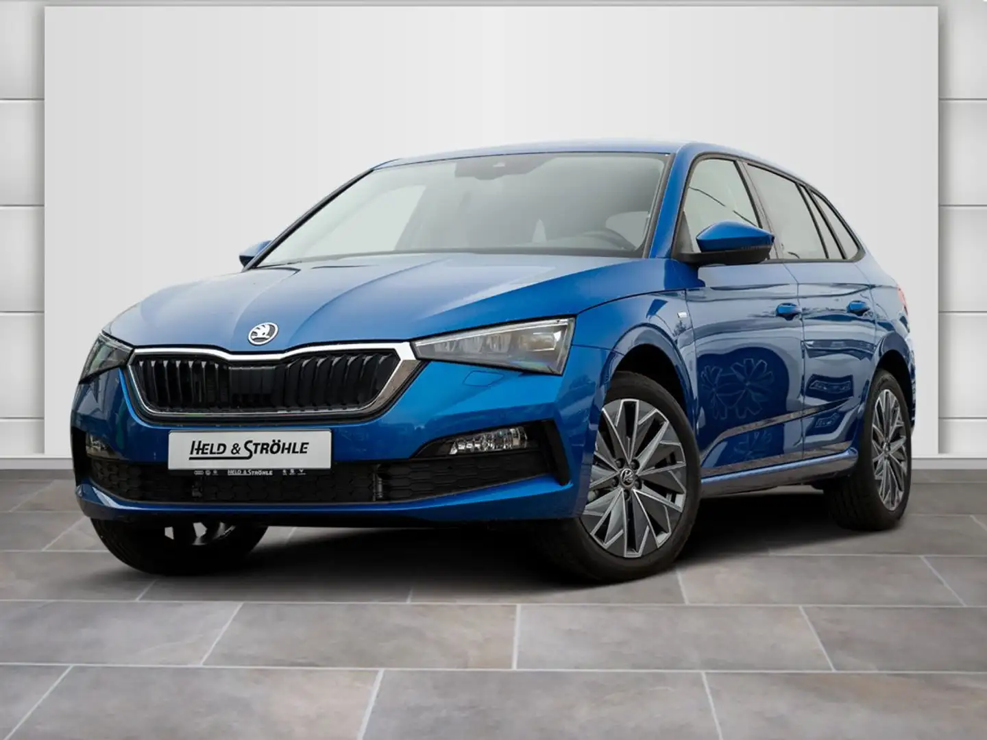 Skoda Scala Clever 1.0 TSI DSG NAV LED KAM ACC PDC SHZ Blau - 2