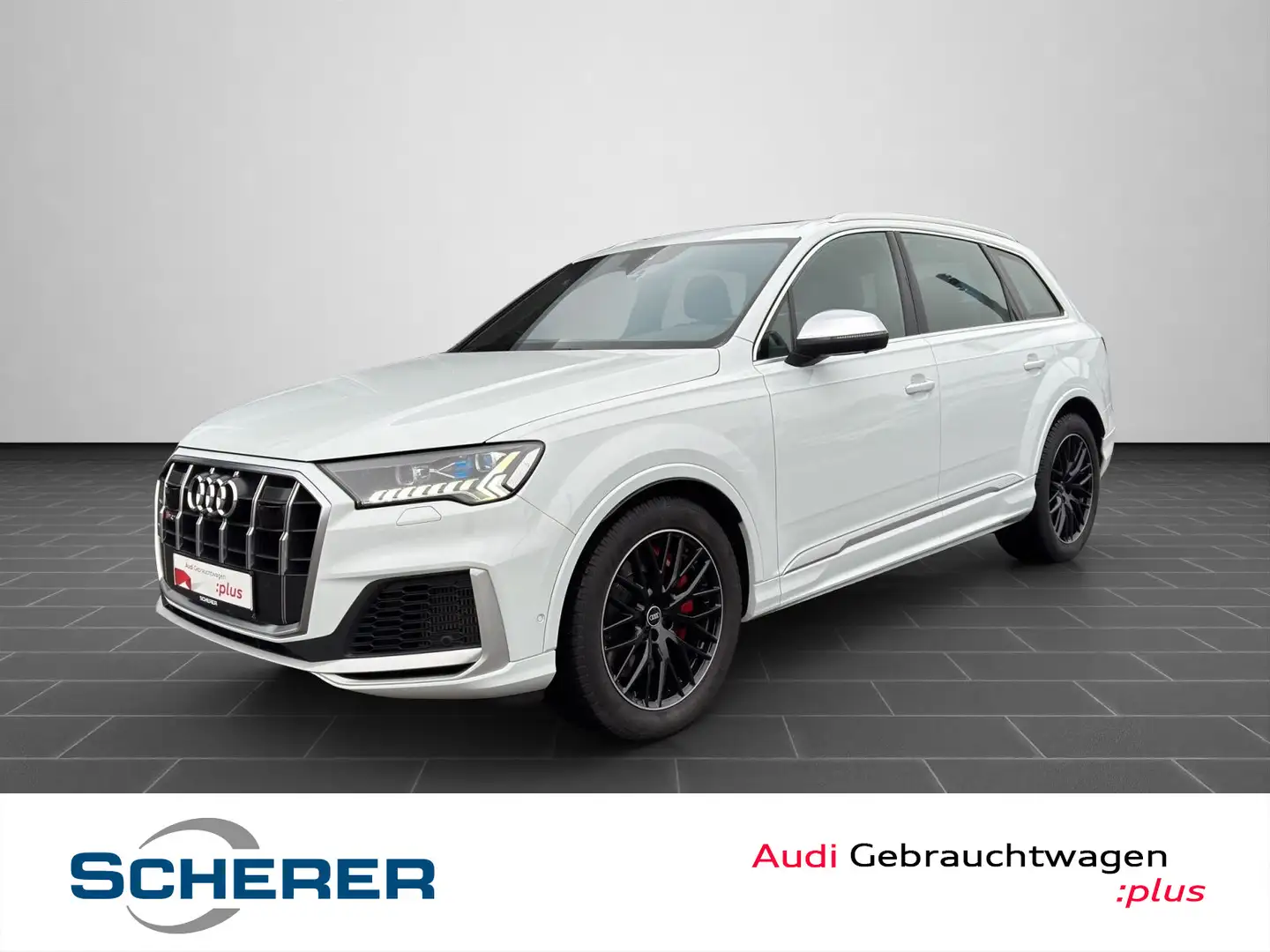 Audi SQ7 ABT 650 PS !!! MATRIX AHK ACC 360° PANO Weiß - 1