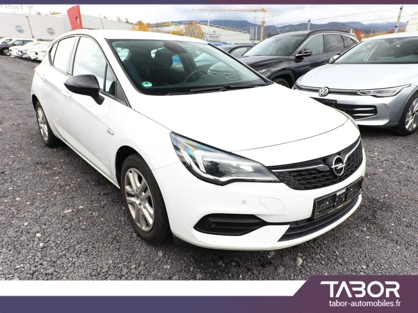 Opel Astra K 1.2 110 Turbo Edition LED Cam PDC Blanc - 2