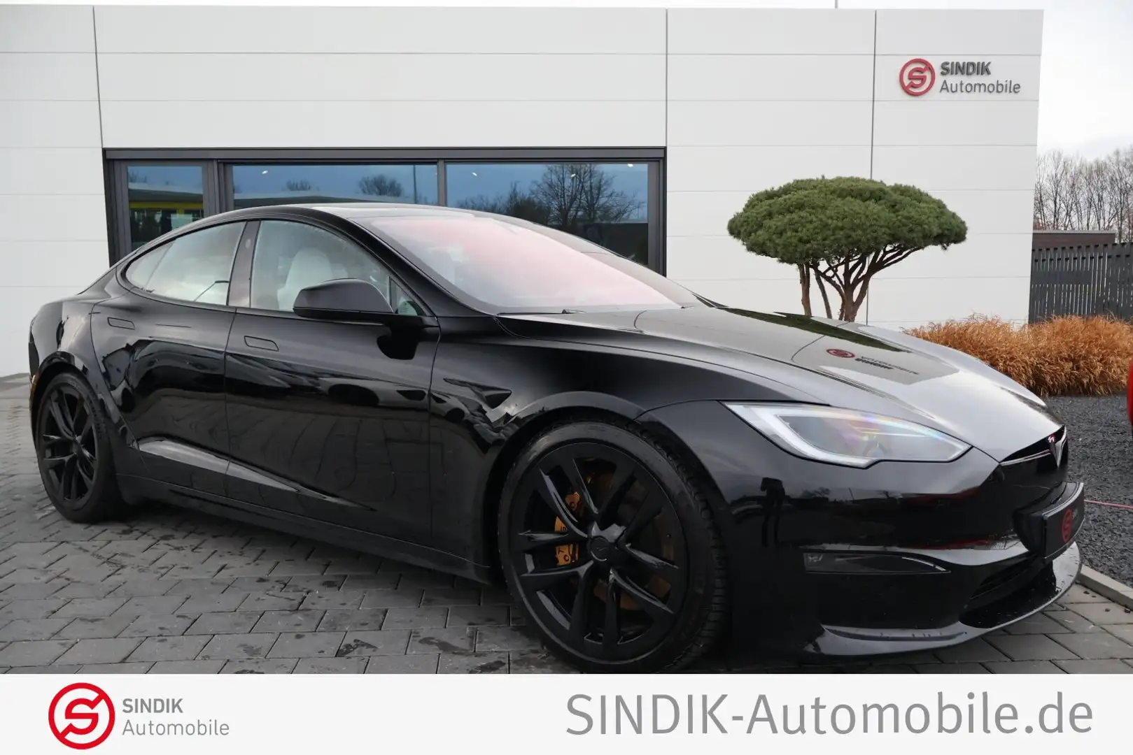 Tesla Model S Model S Tri-Motor Plaid Yoke Lenkung-21"-voll.PT Black - 1